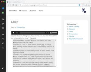 Learn English by listening to great stories.